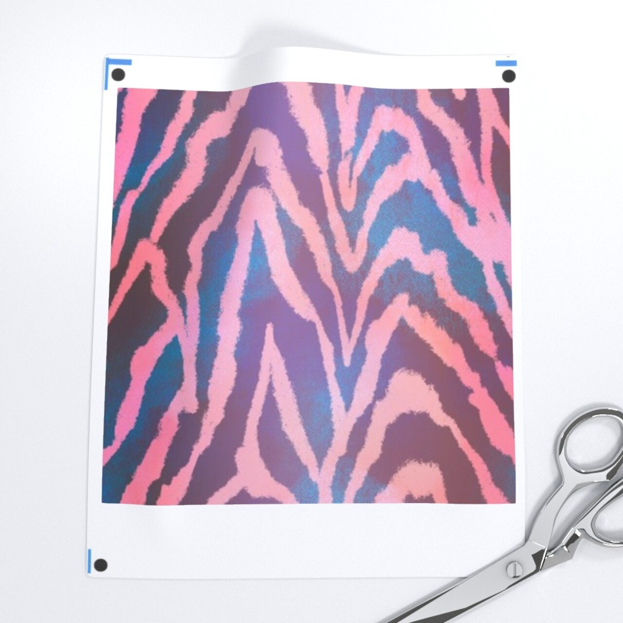 Animal Print Zebra Tiger Stripe Whimsical Dopamine Rush Eclectic Maximalist Jewel Tone Custom Printed Fabric by Spoonflower Various Fabrics by the Yard or Fat Quarter